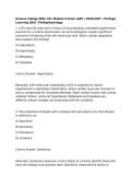 Geneva College BIOL 331 ModuleS 1 - 10Exam &lpar;pdf&rpar; &vert; 2026&sol;2027 &vert; Portage Learning Q&A &vert; Pathophysiology