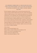 ISC2 CERTIFIED IN CYBERSECURITY &lpar;CC&rpar; CERTIFICATION STUDY GUIDE &vert; COMPLETE EXAM PREPARATION &vert; LATEST UPDATE 2026&sol;2027 &vert; ACTUAL EXAM &vert; PRACTICE QUESTIONS AND ANSWERS &vert; EXAM REVIEW &vert; 100&percnt; CORRECT ANSWERS &vert; VERIFIED SOLUTIONS