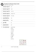 Autodesk Certification Study Guide &sol; Score 100&percnt; &sol; 2025-2026 New Version &sol; Exam Prep & Test Bank&NewLine;&NewLine;