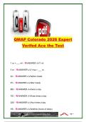Colorado QMAP Certification Exam &vert; 300&plus; Practice Questions & Verified Answers &vert; Medication Administration&comma; Dosage Calculations&comma; Medication Safety & Colorado QMAP