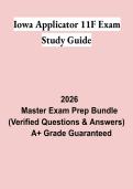 Iowa Applicator 11F Exam Study Guide PDF &vert; Category 11F Aerial Applicator Practice Questions & Commercial Certification Review 2026