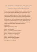 CISSP CERTIFICATION SUCCESS GUIDE &vert; STUDY GUIDE &vert; LATEST UPDATE 2026&sol;2027 &vert; ACTUAL EXAM &vert; PRACTICE QUESTIONS AND ANSWERS &vert; EXAM REVIEW &vert; 100&percnt; CORRECT ANSWERS &vert; VERIFIED SOLUTIONS