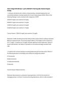 Galen College NUR 265 Exam 1 &lpar;pdf&rpar; &vert; 2026&sol;2027 &vert; Med-Surg Q&A &vert; Medical-Surgical Nursing