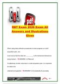 RBT Certification Exam 2026 &vert; 350&plus; Practice Questions & Verified Answers &vert; ABA Principles&comma; Skill Acquisition&comma; Behavior Reduction&comma; Data Collection & Ethics &vert; Registered Behavior Technician