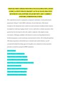 CISSP SOFTWARE DEVELOPMENT SECURITY PRACTICE EXAMINATION &vert; STUDY GUIDE &vert; LATEST UPDATE 2026&sol;2027 &vert; ACTUAL EXAM &vert; PRACTICE QUESTIONS AND ANSWERS &vert; EXAM REVIEW &vert; 100&percnt; CORRECT ANSWERS &vert; VERIFIED SOLUTIONS