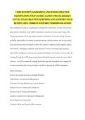 CISSP SECURITY ASSESSMENT AND TESTING PRACTICE EXAMINATION &vert; STUDY GUIDE &vert; LATEST UPDATE 2026&sol;2027 &vert; ACTUAL EXAM &vert; PRACTICE QUESTIONS AND ANSWERS &vert; EXAM REVIEW &vert; 100&percnt; CORRECT ANSWERS &vert; VERIFIED SOLUTIONS