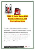 TCEQ Class A Water Operator Certification Exam 2026 &vert; 350&plus; Practice Questions & Verified Answers &vert; Water Treatment&comma; Distribution&comma; Disinfection&comma; TCEQ Regulations & Public Water Systems