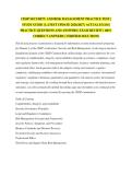 CISSP SECURITY AND RISK MANAGEMENT PRACTICE TEST &vert; STUDY GUIDE &vert; LATEST UPDATE 2026&sol;2027 &vert; ACTUAL EXAM &vert; PRACTICE QUESTIONS AND ANSWERS &vert; EXAM REVIEW &vert; 100&percnt; CORRECT ANSWERS &vert; VERIFIED SOLUTIONS