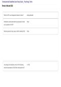 Developmental Disabilities Exam Study Guide &vert; Psychology Terms & Key Concepts Review &vert; Exam Questions & Answers 2026&sol;2027