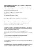 Galen College NSG 3160 Exam 2 &lpar;pdf&rpar; &vert; 2026&sol;2027 &vert; Health Assess Q&A &vert; Health Assessment