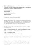 Galen College NSG 3160 Exam 3 &lpar;pdf&rpar; &vert; 2026&sol;2027 &vert; Health Assess Q&A &vert; Health Assessment