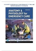 Anatomy & Physiology for Emergency Care &lpar;3rd Edition&rpar; 