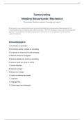 Samenvatting Inleiding Natuurkunde&colon; Mechanica &ndash; Newtons Wetten&comma; Energie & Impuls