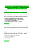 Ryanair Security Examination Actual Exam 2026&sol;2027 &ndash; Complete Exam-Style Questions with Detailed Rationales &vert; 100&percnt; Verified &vert; Pass Guaranteed &ndash; A&plus; Graded