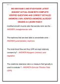BIO 669 EXAM 3 AND STUDYGUIDE LATEST &NewLine;2026&sol;2027 ACTUAL EXAM WITH COMPLETE  &NewLine;VERIFIED QUESTIONS AND CORRECT DETAILED &NewLine;ANSWERS &lpar;100&percnt; VERIFIED ANSWERS&rpar; &vert;ALREADY &NewLine;GRADED A&plus;&vert; &vert;&vert;SURE PASS&excl;&excl;&excl;