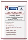 CRRN Exams Complete Package Bundle
