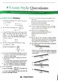 Exam practice questions of ch simple machines