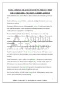 NASM - CHRONIC HEALTH CONDITIONS &vert; PERFECT PREP&NewLine;FOR EVERY PAPER &vert; PRECISION IN EVERY ANSWER&excl;