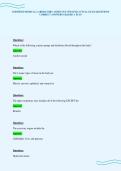 CERTIFIED MEDICAL LABORATORY ASSISTANT UPDATED ACTUAL EXAM QUESTIONS CORRECT ANSWERS GRADED A PLUS&period;pdf&NewLine;&NewLine;