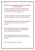 BIOD 151 Final Exam 2026&sol;2027 From Portage Learning&vert;&vert;Best &NewLine;Version&vert;&vert;Quick Pass&excl;&excl;&excl;