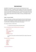 Exam 1 Study Guide &vert; Comprehensive Review&comma; Practice Questions & Exam Preparation 2026&sol;2027