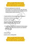 HESI PA 1 & 2 Maternity Practice Exam Study Guide &vert; Maternal Newborn Nursing Questions & Answers 2026&sol;2027