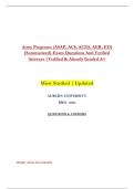 Army Programs &lpar;ASAP&comma; ACS&comma; ACES&comma; AER&comma; EO&rpar; &NewLine;&lpar;Summarized&rpar; Exam Questions And Verified &NewLine;Answers &vert;Verified & Already Graded A&plus;  &NewLine;Most Studied &vert; Updated
