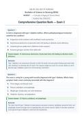 NUR257 &sol; NUR 257 Exam 3 &lpar;Latest 2026 &sol; 2027 Update&rpar;&colon; Concepts of Aging & Chronic Illness &vert; 100&percnt; Correct &vert; Grade A - Galen
