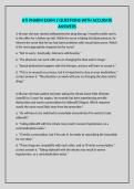 ATI PHARM EXAM 2 QUESTIONS WITH ACCURATE ANSWERS