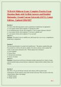NUR-634 Complete Exam Bundle &vert; Midterm & Final &vert; Advanced Health Assessment &vert; GCU 2026&sol;2027