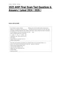 &NewLine;2025 AHIP Final Exam Test Questions & Answers &lpar; Latest 2024 &sol; 2026 &rpar;&NewLine;&NewLine;