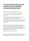 CLG 0010 DOD FINAL SCRIPT PAPER 2026&NewLine;VERIFIED SOLUTIONS FULL CONTENT&NewLine;