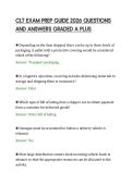 CLT EXAM PREP GUIDE 2026 QUESTIONS AND ANSWERS GRADED A PLUS&period;pdf&NewLine;&NewLine;