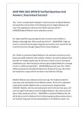 AHIP FWA Training 2025 &vert; Fraud&comma; Waste & Abuse Practice Questions &vert; Latest Study Guide