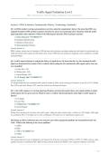 IMSA TRAFFIC SIGNAL TECHNICIAN LEVEL 1 EXAM 2026&sol;2027 &vert; Verified Q&A Study Guide &vert; Grade A &vert; Pass Guaranteed - A&plus; Graded&NewLine;&NewLine;