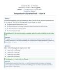 NUR257 &sol; NUR 257 Exam 4 &lpar;Latest 2026 &sol; 2027 Update&rpar;&colon; Concepts of Aging & Chronic Illness &vert; 100&percnt; Correct &vert; Grade A - Galen