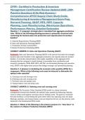 CPIM &ndash; Certified in Production & Inventory Management Certification Review Updated 2026 &vert; 200&plus; Practice Questions & Verified Answers &vert; Comprehensive APICS Supply Chain Study Guide&comma; Manufacturing & Inventory Management Exam Prep&comma; Demand Planning&comma; S&OP&comma; MPS