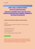 WSET Level 2 Wine Exam Prep 2026-2027 &vert; 310&plus; Questions with Verified Answers & Rationales &vert; Systematic Approach to Tasting&comma; Grape Varieties&comma; Regions