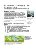 Samenvatting NLT Hoofdstuk 2 Ruimte voor de Rivier &vert; Aardrijkskunde &vert; VWO &vert; 2026&sol;2027
