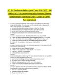 ATI RN Fundamentals Proctored Exam &lpar;2026&sol;2027&rpar; &vert; 100 Verified NCLEX-Style Questions with Answers 
