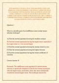 ISYE 6644 FINAL EXAM&sol; ACTUAL ISYE 6644 SIMULATION AND MODELING FOR ENGINEERING AND SCIENCE APPROVED FINAL EXAM 2026&sol;2027 TEST BANK PRACTICE QUESTIONS AND STUDY GUIDE COMPLETE ACCURATE EXAM REAL QUESTIONS AND CORRECT DETAILED ANSERS WITH RATIONALES &lpar;100&percnt; C