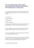 ATI Content Mastery Series &vert; EXAM&comma; questions answered MULTIPLE CHOICES WITH RATIONALES &vert; 2025 verified graded A&plus; already passed&excl;