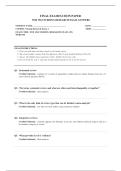NUR 3563 NURSING RESEARCH EXAM 2026 100&plus; COMPLETE EXAM QUESTIONS AND ANSWERS 100&percnt; VERIFIED A&plus; GRADE ASSURED&excl;&excl;&excl;&excl;&excl; NEW LATEST UPDATE&excl;&excl;&excl;&excl;&excl;
