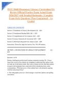 WGU D668 Elementary Literacy Curriculum OA Review Official Practice Exam Actual Exam 2026&sol;2027 with Detailed Rationales &vert; Complete Exam-Style Questions &vert; Pass Guaranteed &ndash; A&plus; Graded&NewLine;&NewLine;