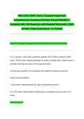 WGU D252 SKM1 Task 2&colon; Goodwill Impairment Comprehensive Assessment Exam Actual 2026&sol;2027 &ndash; Complete ASC 350 Questions with Detailed Rationales &vert; 100&percnt; Verified &vert; Pass Guaranteed &ndash; A&plus; Graded