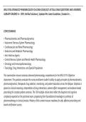 WGU D116 ADVANCED PHARMACOLOGY OA EXAM 2026&sol;2027 ACTUAL EXAM QUESTIONS AND ANSWERS&NewLine;ALREADY GRADED A&plus;&period; 100&percnt; Verified Solutions &vert; Updated Per Latest Guidelines &vert; Graded A&plus;&period;&period;&period;