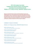 PSYC 140 Complete Exam Bank&NewLine;Complete Exam questions Answers and Rationales &vert;&NewLine; psychology exam prep & Review Bundle &vert;&NewLine;Modules 1-8 &vert; Portage Learning &vert; 2026&sol;2027 Updated Version&NewLine;