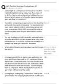 AWS DVA-C02 Practice Exam &num;2 &sol; Score 100&percnt; &sol; New Version 2025 &sol; Test Bank&NewLine;&NewLine;