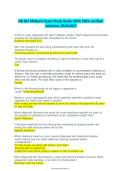 NR601C Midterm Exam Study Guide 2026&sol;2027 &vert; Verified Questions and Solutions &vert; Complete Nursing Review