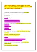 ATI RN Comprehensive Predictor 20262027 Proctored &NewLine;Exams &ndash; with NGN-Style Questions & Case Scenarios &vert; ATI&NewLine;Exit Exam &vert; 100&percnt; Verified Graded A&plus;